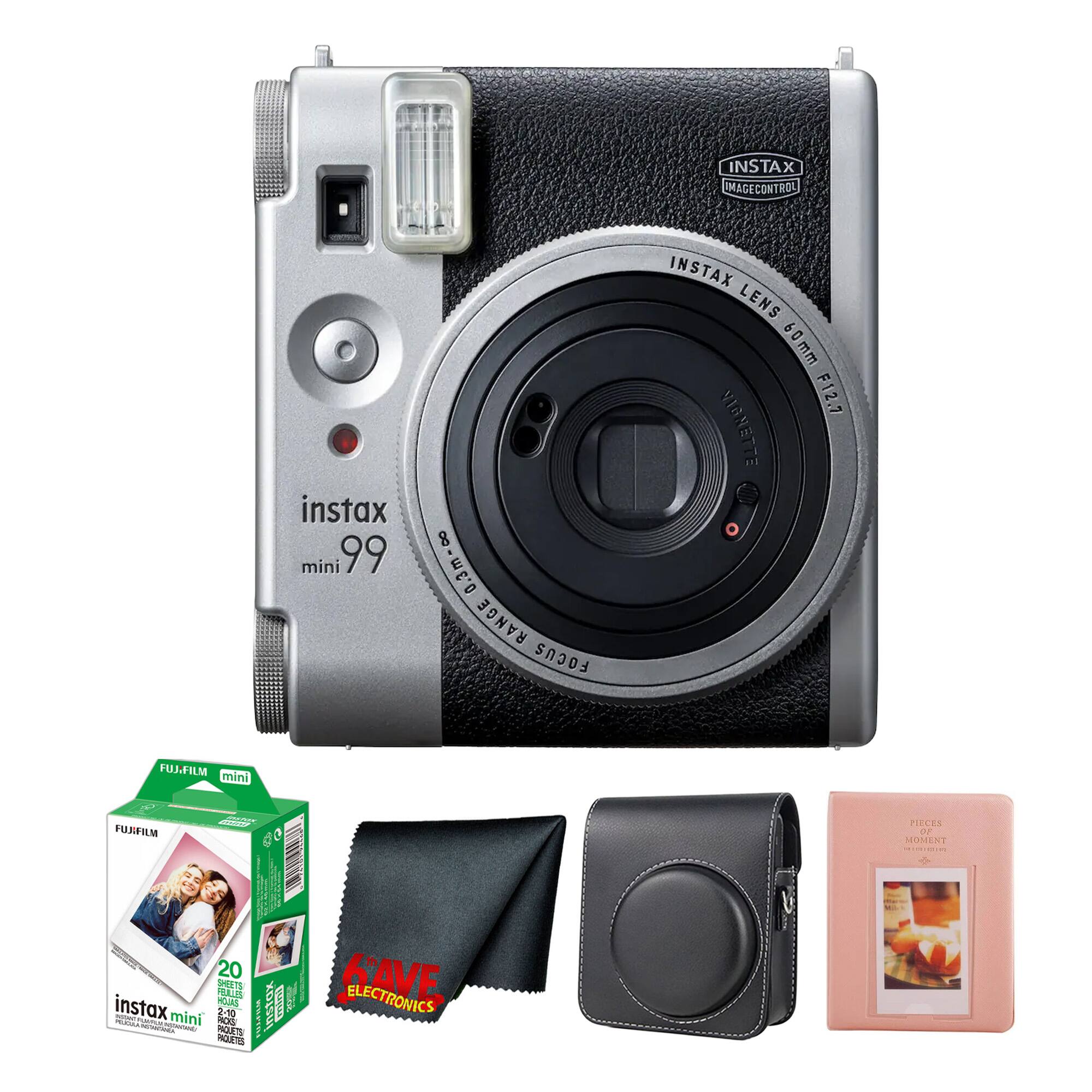 INSTAX IMAGECONTROL  
instax mini 99  
0.3m- RANGE FOCUS  
INSTAX LENS 60mm VIGNETTE F12.7  
FUJIFILM mini  
FUJIFILM  
ADDER JOUATION 40  
PIECES or MOMENT  
20 SHEETS LER LES instax HOJAS secure mini 2-10 PROMS PALLEIOUR of 1201000 100 PACKS POTICIAL NYACHE PAQUETS PAQUETES  
instax mini  
COCO  
SINE, ELECTRONICS