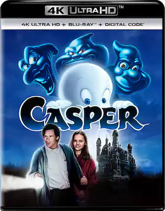 Front. Casper (30th Anniversary Edition) - 4K Blu-Ray.