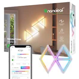 Nanoleaf Lines 60 Degrees Smarter Kit (9 Light Lines) Multicolor Nanoleaf Lines 60 Degrees Smarter Kit (9 Light Lines) Multicolor