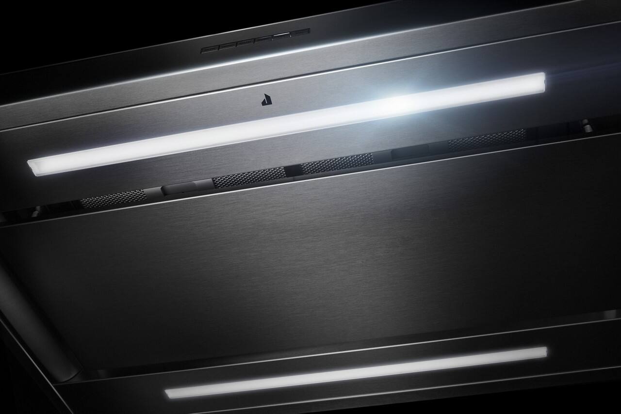 Alt View 14. JennAir - 36" Externally Vented Range Hood - Stainless steel.