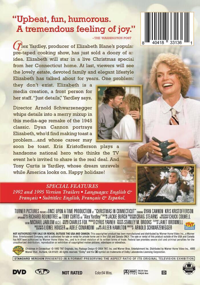 Angle. Christmas in Connecticut (1992) - DVD.