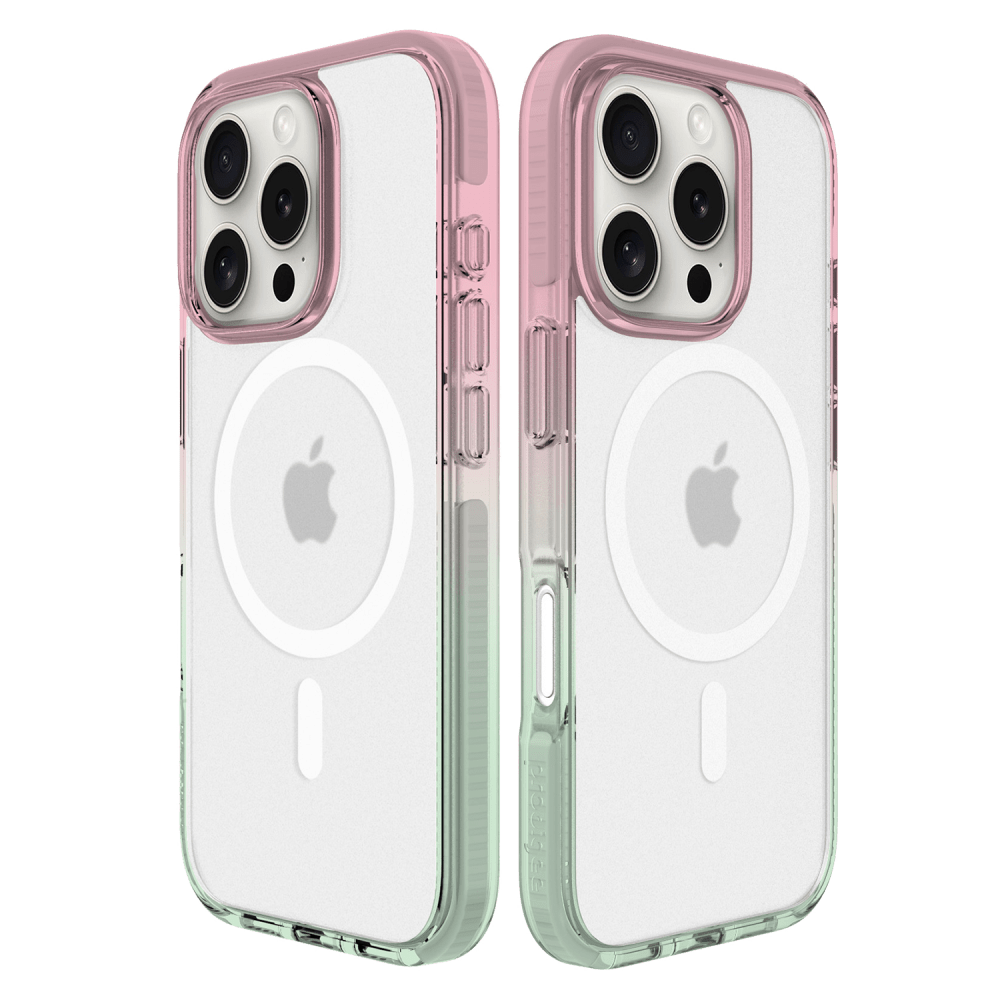Alt View 1. Prodigee - Flow MagSafe Case for Apple iPhone 16 Pro Max - Pink Multicolor.