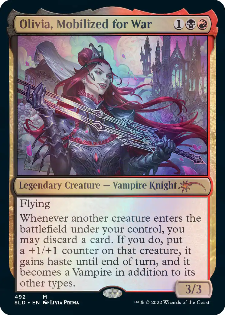 Vampire Discard Wizards of The Coast Magic: The Gathering TCG: Secret Lair Artist ...
