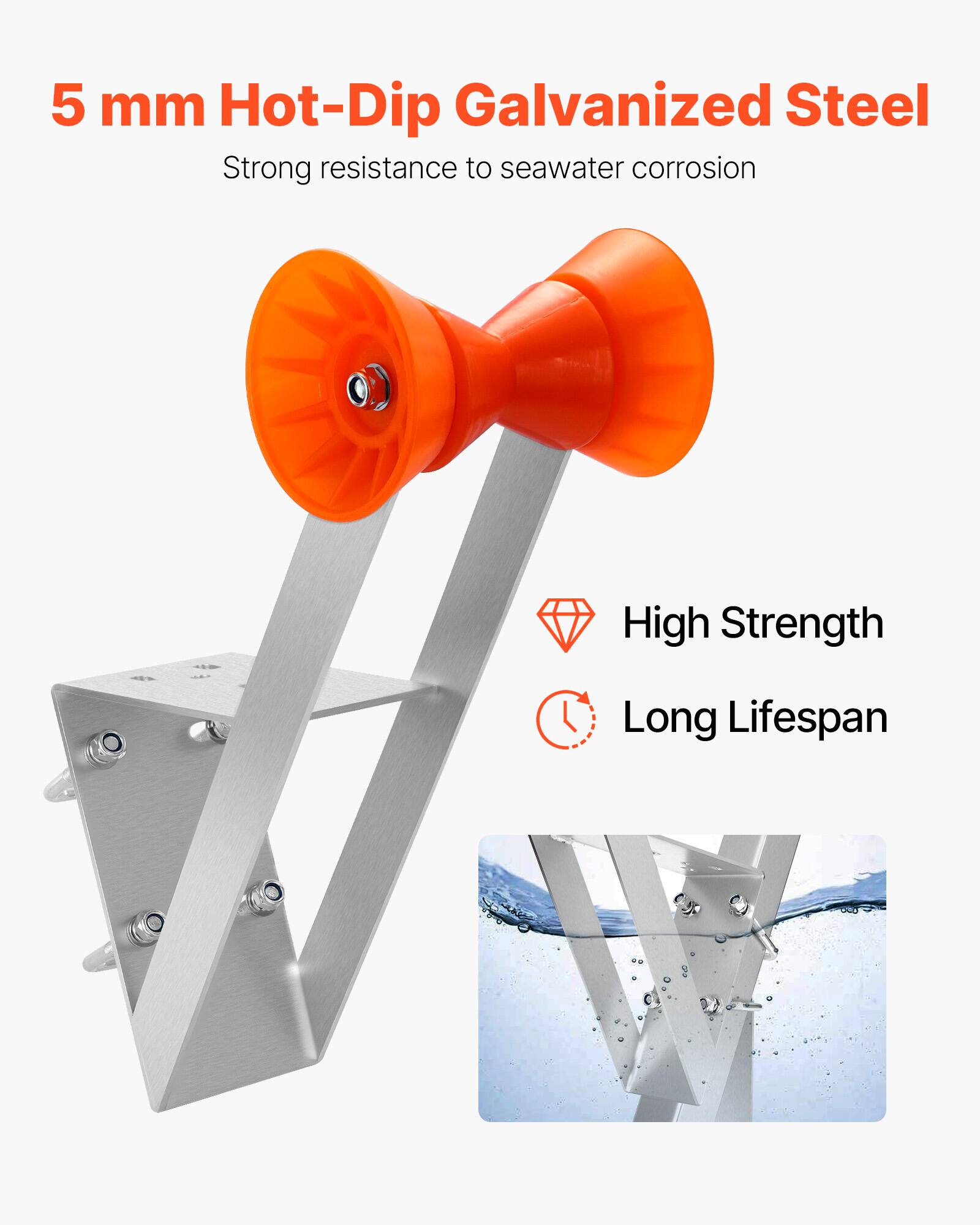 5 mm Hot-Dip Galvanized Steel

Strong resistance to seawater corrosion

High Strength

Long Lifespan