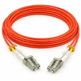 Sanoxy - 15m LC/LC Duplex 62.5/125 Multimode OM1 Fiber Optic Cable - Multi