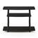 Alt View 2. Furinno - Turn-N-Tube No Tools 3-Tier TV Stands with Classic Tubes - Espresso/Black Classic Tube.