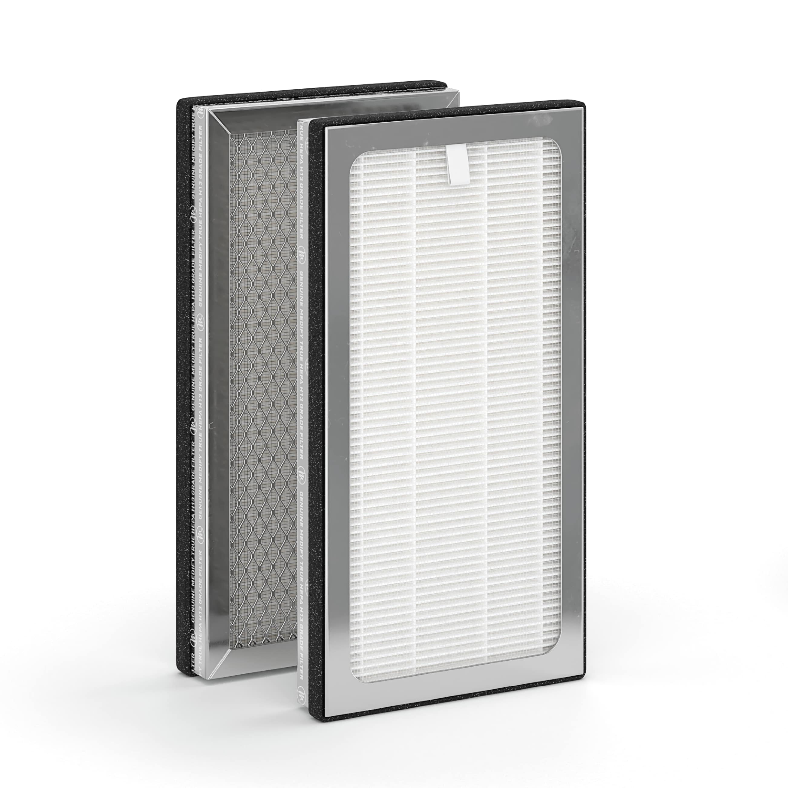 Medify Air - MA-15 Genuine HEPA H13 Replacement Filter - 1 pack - Silver - Front_Zoom