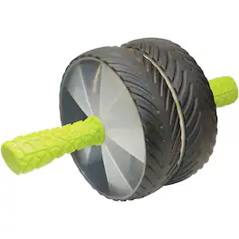 GoFit - Super Ab Wheel - Black/Lime Green