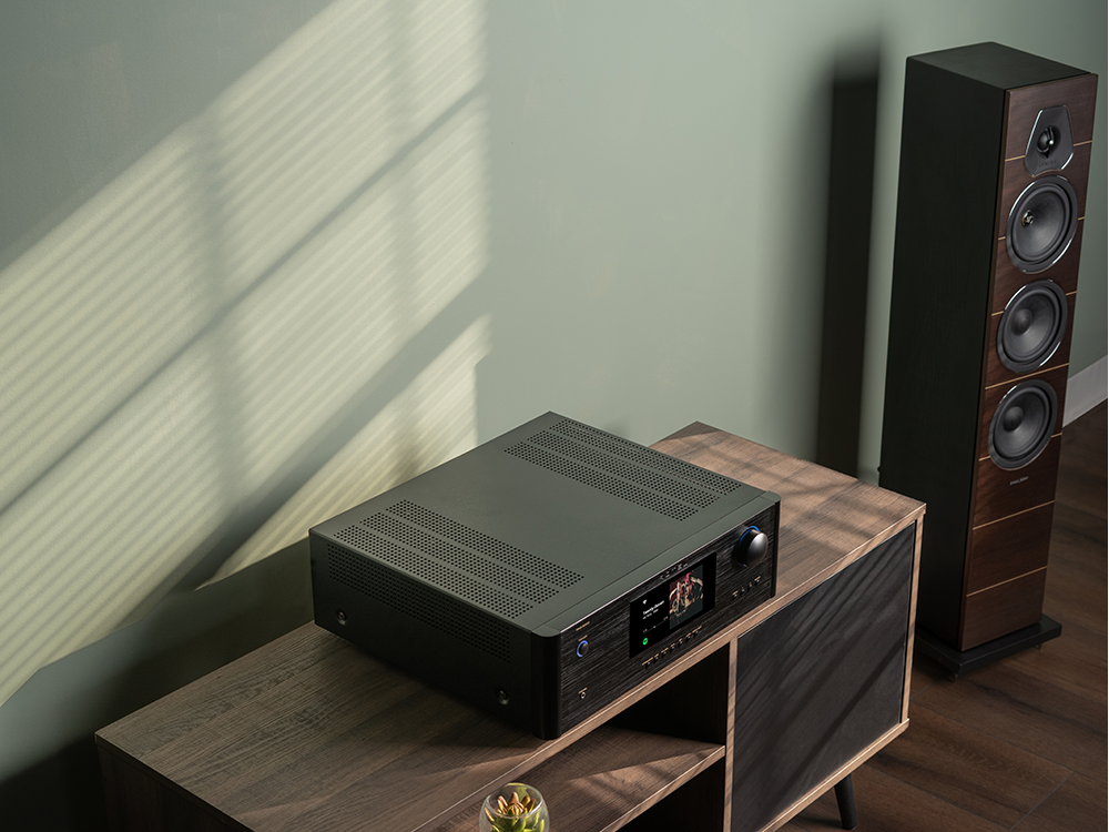 Alt View 7. Rotel - RAS-5000 Amplified Streamer - Silver.