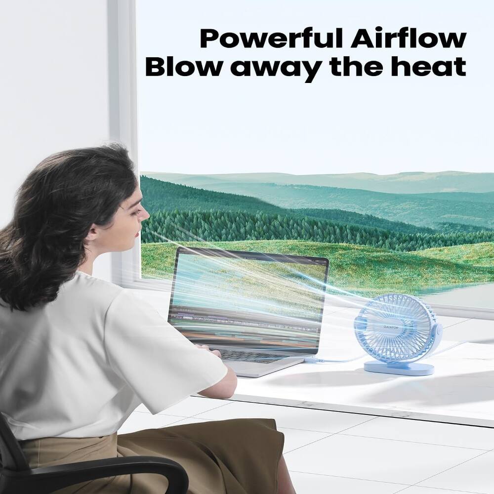 Powerful Airflow Blow away the heat