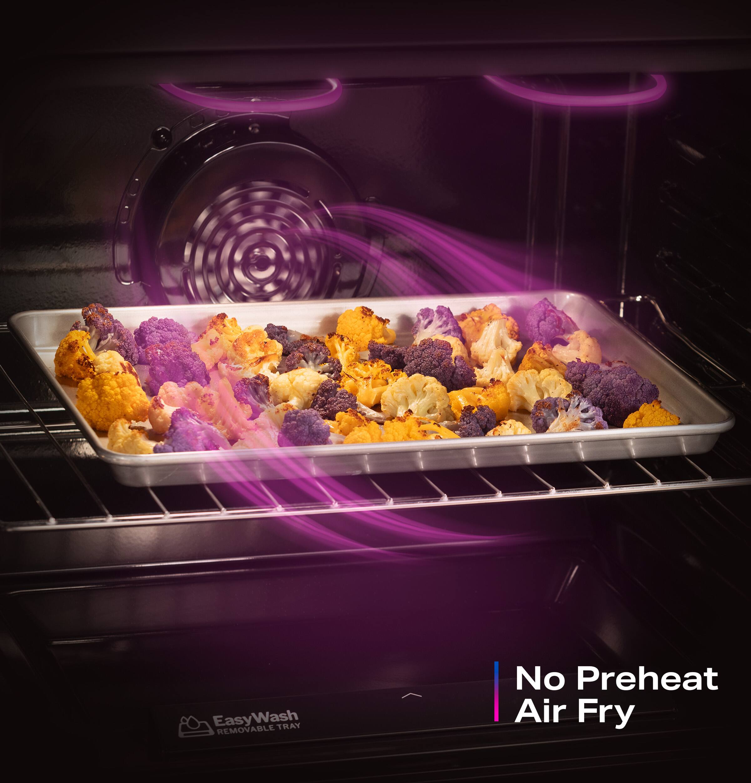 EasyWash REMOVABLE TRAY No Preheat Air Fry