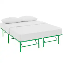 Modway - Horizon Stainless Steel Full Bed Frame - Green