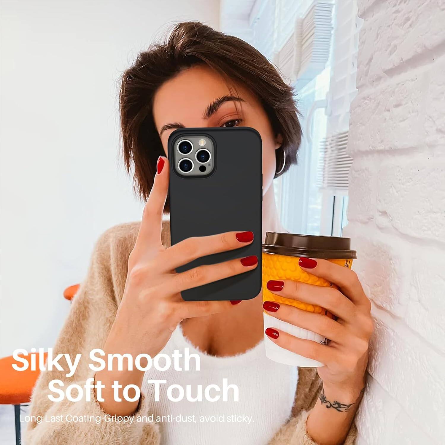 Silky Smooth Soft to Touch

Long Last Coating Grippy and anti-dust, avoid sticky.