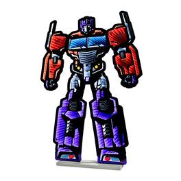 BreeBe - Transformers Optimus Prime Ekkolight 36"H - Red, Blue, White