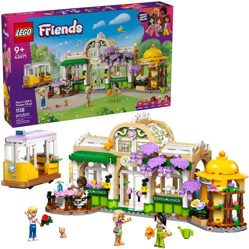 LEGO - Friends Plant Café & Flower Shop Kids Toy 42671