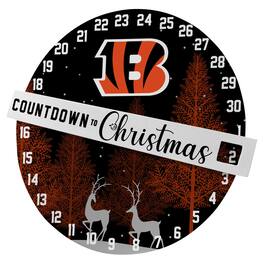 Pegasus - Cincinnati Bengals Countdown to Christmas Wall Sign - Multicolor