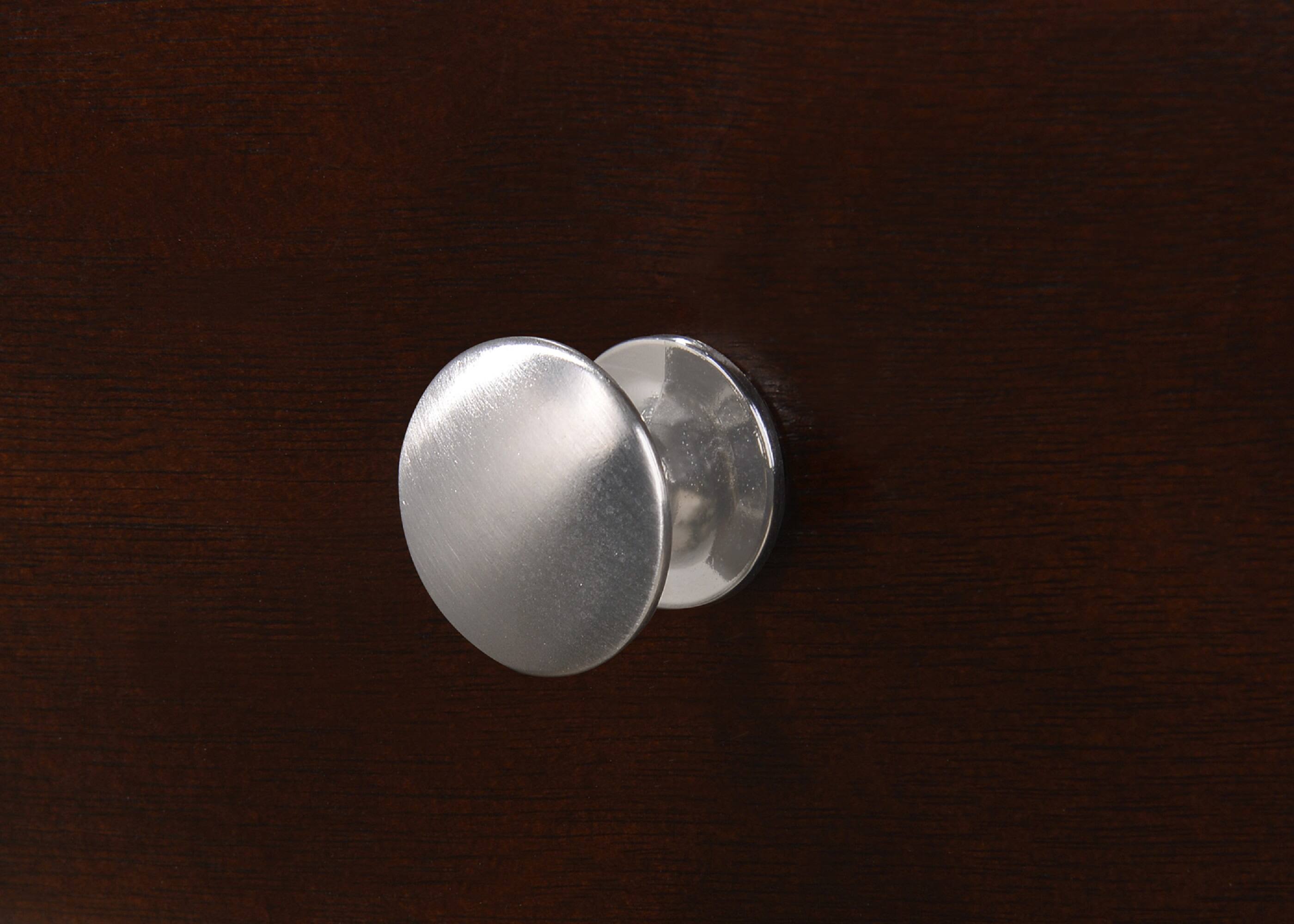 Back. TinyHomie - 1Pc Contemporary 5 Drawer Chest Brown Finish Solid Wood Wooden Bedroom Furniture - Brown.