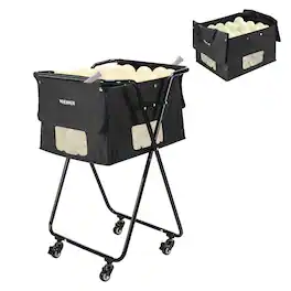 Neewer - Tennis/Pickleball Ball Hopper for Training - Black