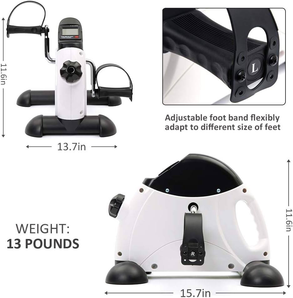 11.6in L, 13.7in R, WEIGHT: 13 POUNDS, 11.6in, 15.7in