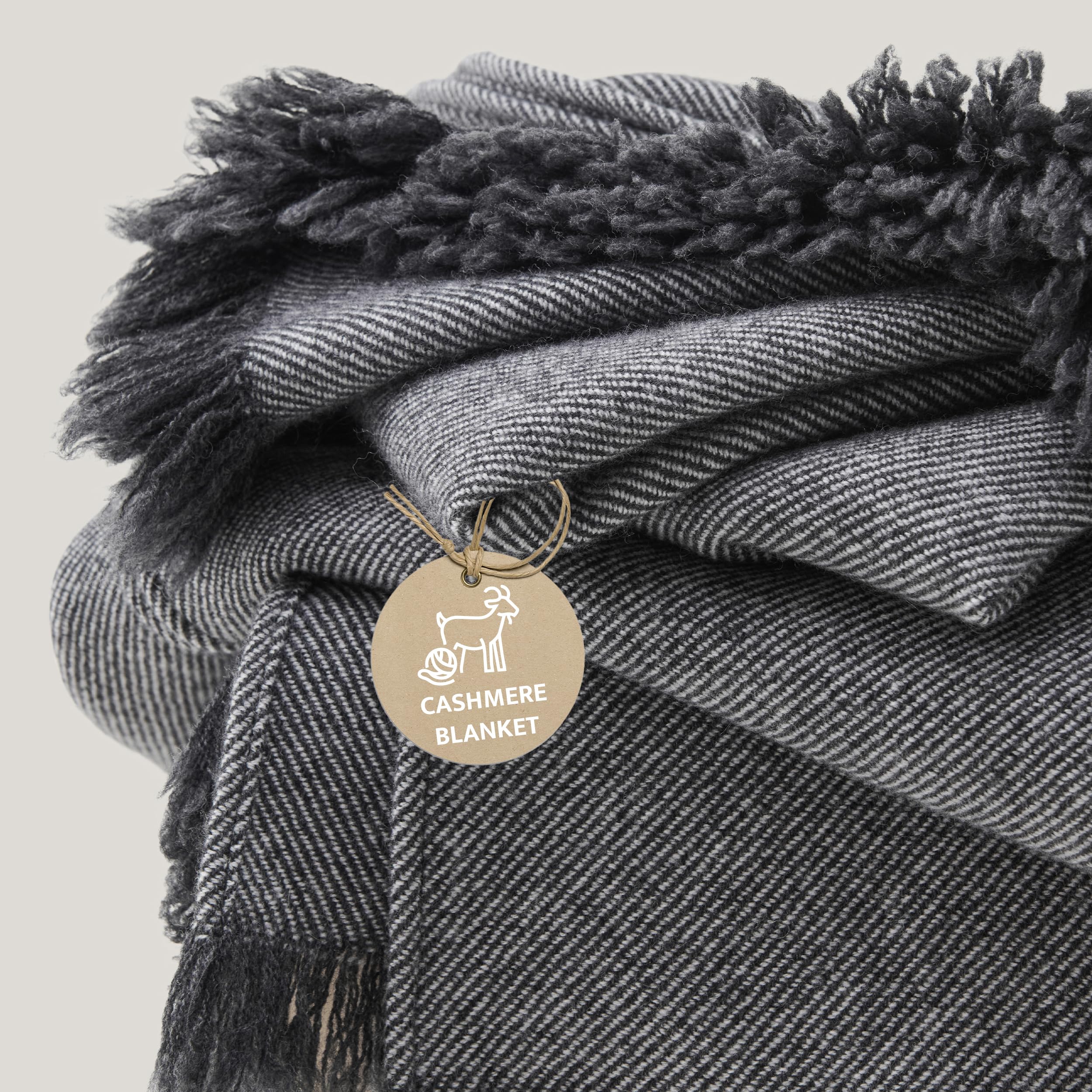 Bristol Black-30% Cashmere 70% Wool