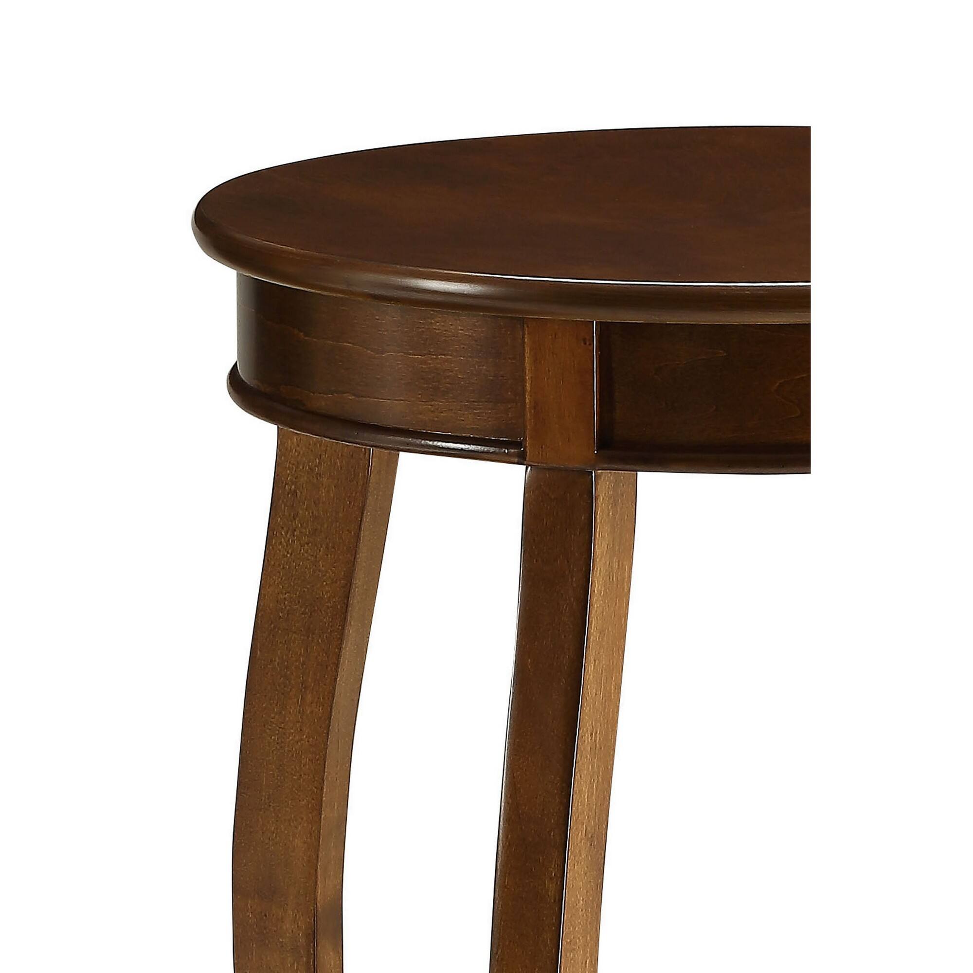 Alt View 2. Manhattan Lane - Amiable Side Table - Walnut Brown.