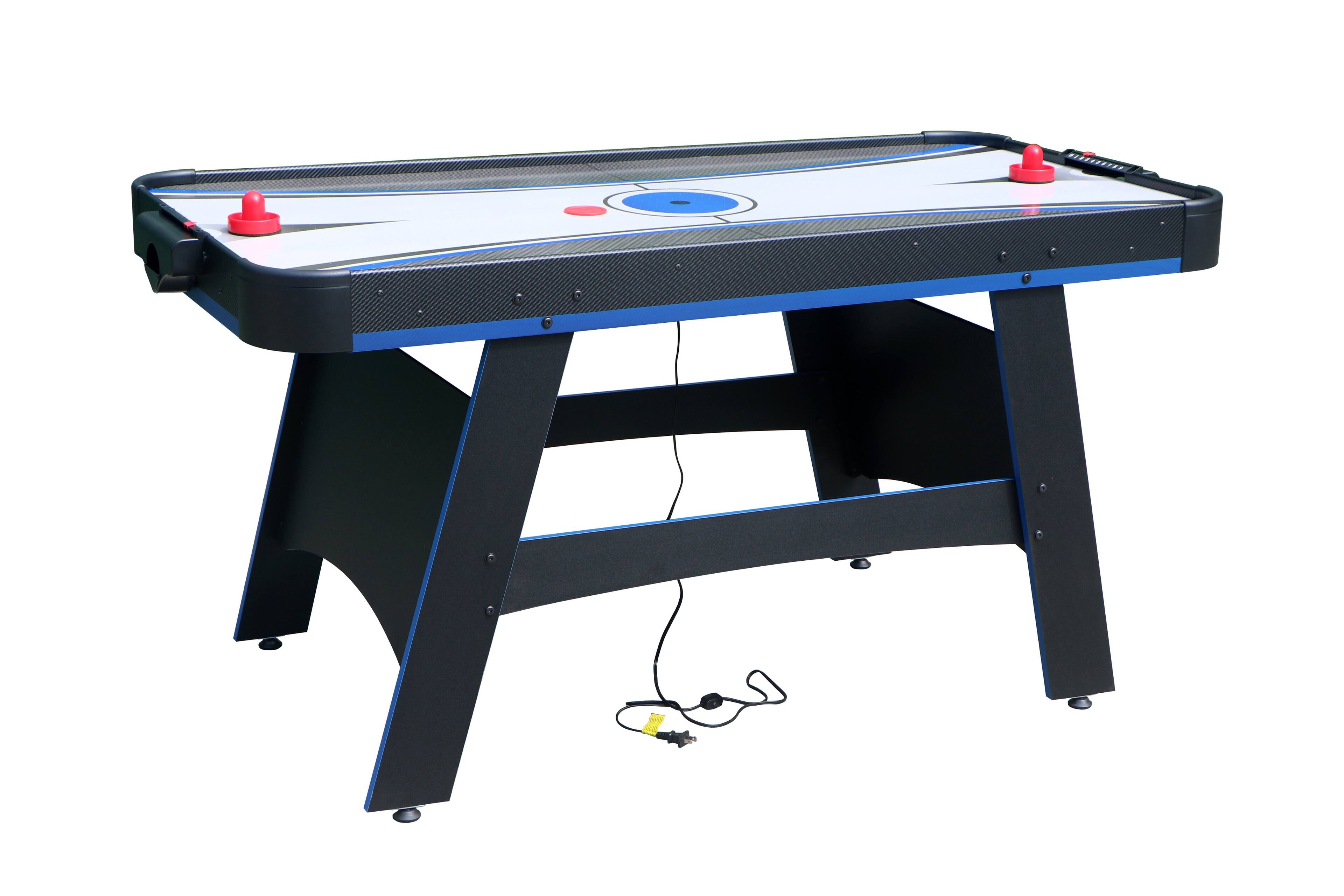 Left. APRILSOUL - Game Table Ice Ball Game Table Pool Table Tennis Table Hockey Table Multifunctional Table Desk - Blue.