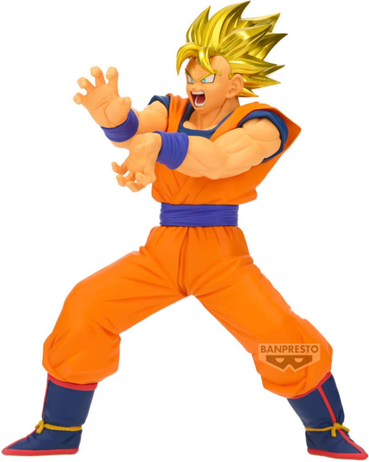 Banpresto - Dragon Ball Z - Blood of Saiyans - Super Saiyan Son Goku Statue - COLLECTIBLES