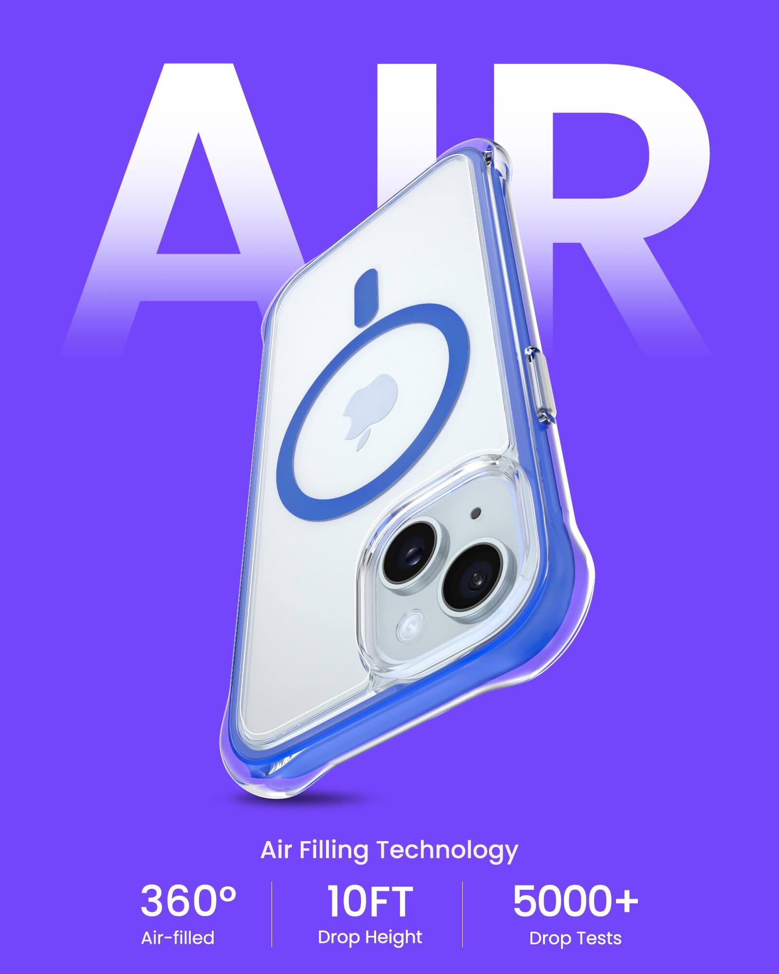 AAR Air Filling Technology 360° 10FT 5000+ Air-filled Drop Height Drop Tests