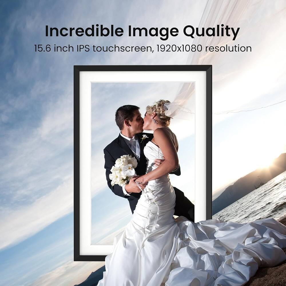 Incredible Image Quality  
15.6 inch IPS touchscreen, 1920x1080 resolution