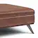 Alt View 16. Simpli Home - Owen XL Square Coffee Table Storage Ottoman - Distressed Saddle Brown.