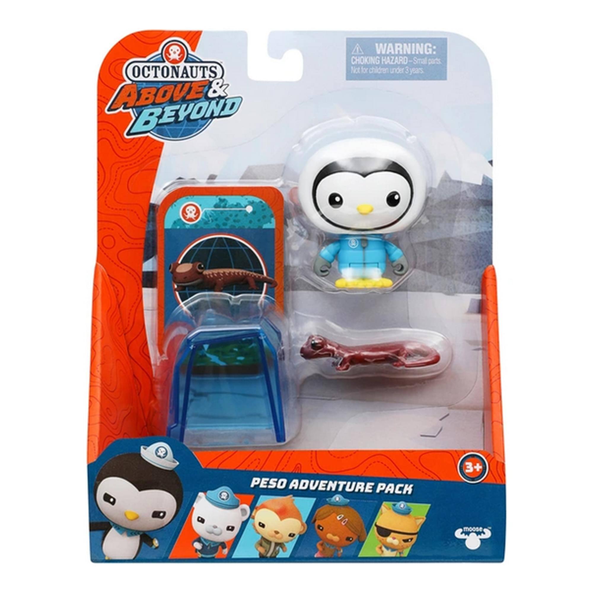 OCTONAUTS ABOVE & BEYOND  
WARNING: CHOKING HAZARD - Small parts. Not for children under 3 years.  
A PESO ADVENTURE PACK  
3+