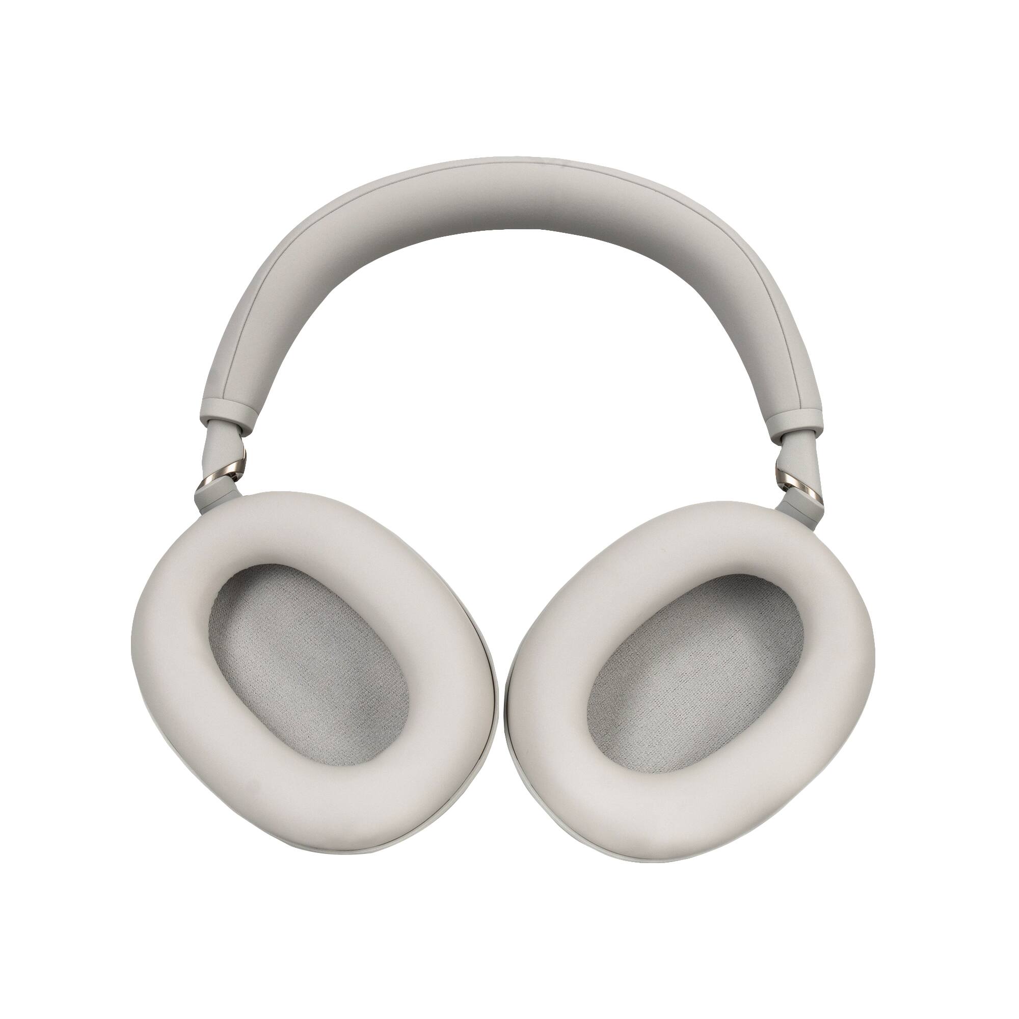 Alt View 1. Sony - Sony WH-1000XM6 The Best Wireless Noise Canceling Headphones, HD NC Processor QN3, 12 Microphones, (International Model) - Platinum Silver.