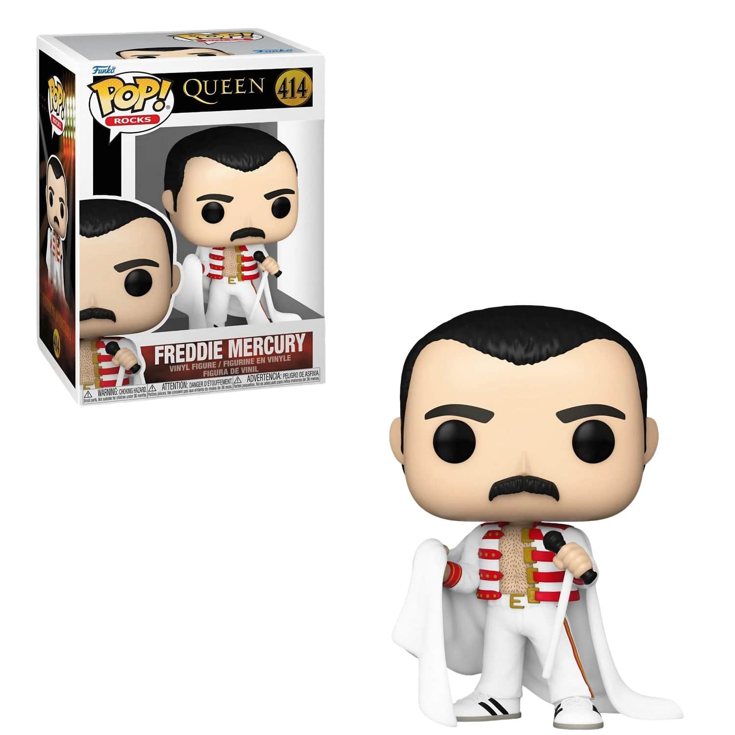 Funko POP QUEEN フィギュア Amazon.com: Funko POP! Queen-Freddie Mercury King Diamond
