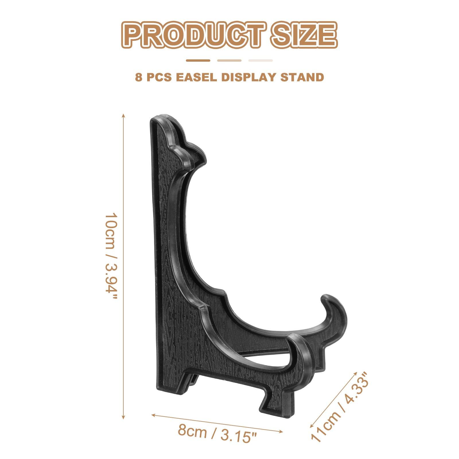 PRODUCT SIZE - 8 PCS EASEL DISPLAY STAND  
10cm / 3.94"  
8cm / 3.15"  
11cm / 4.33"