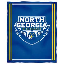 Vive La Fete - North Georgia Nighthawks 36'' x 48'' Children's Mascot Plush Blanket - Multicolor