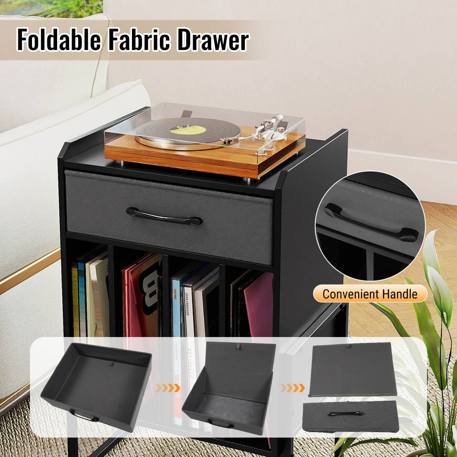 Foldable Fabric Drawer  
Convenient Handle