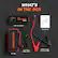 WHAT'S IN THE BOX
- WOLFBOX 4000A - JS24 Jump Starter
- C to C Fast Charge Cable
- EVA Bag
- User Manual
- Battery Clamp & Jumper Cable