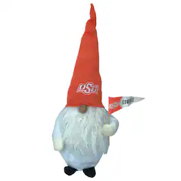 Santa's Workshop - Oklahoma State Cowboys 12'' Gnome - Orange