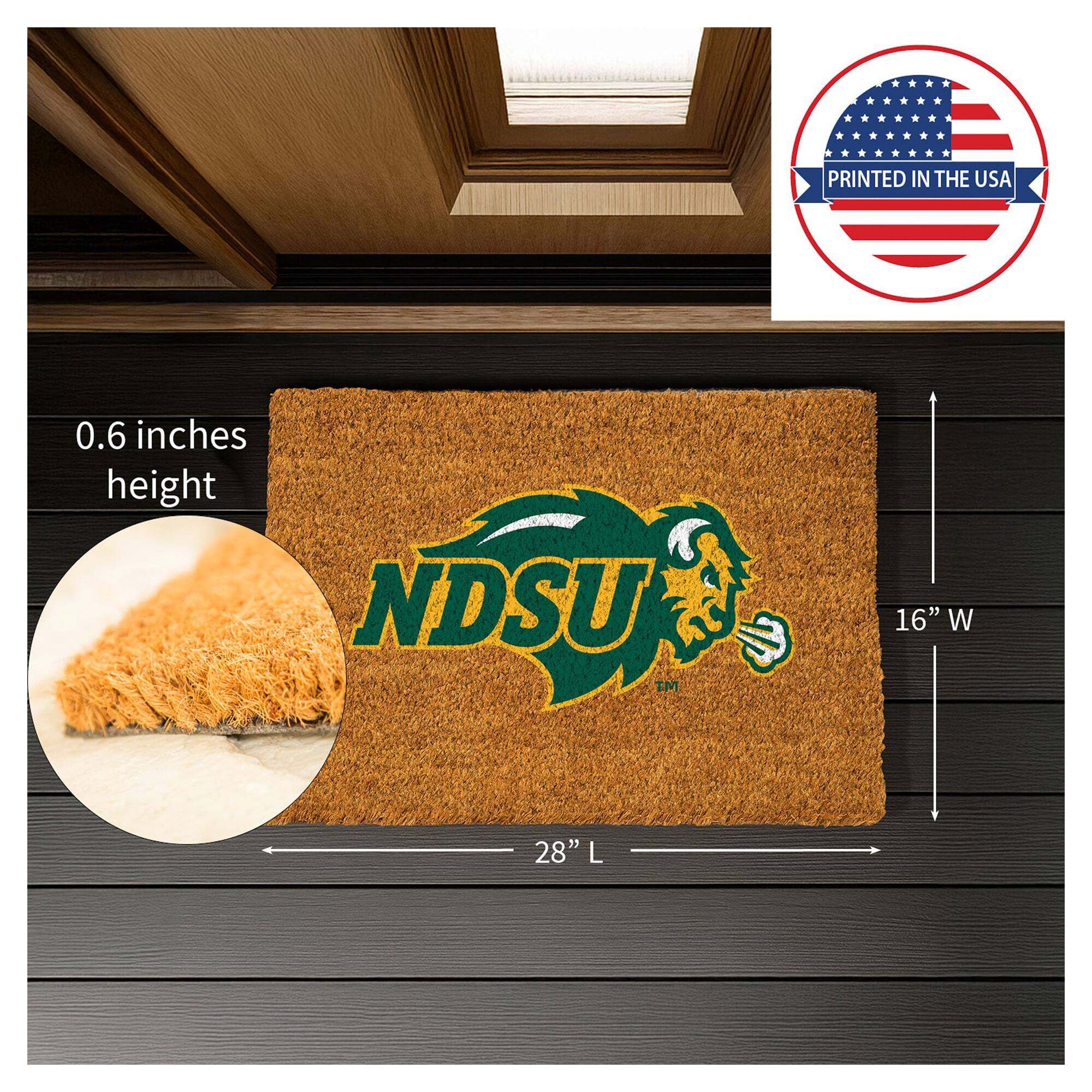 PRINTED IN THE USA  
0.6 inches height  
NDSU™  
16" W  
28" L