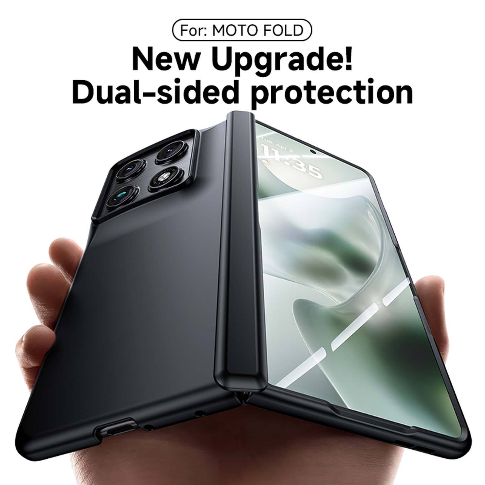 For: MOTO FOLD  
New Upgrade!  
Dual-sided protection