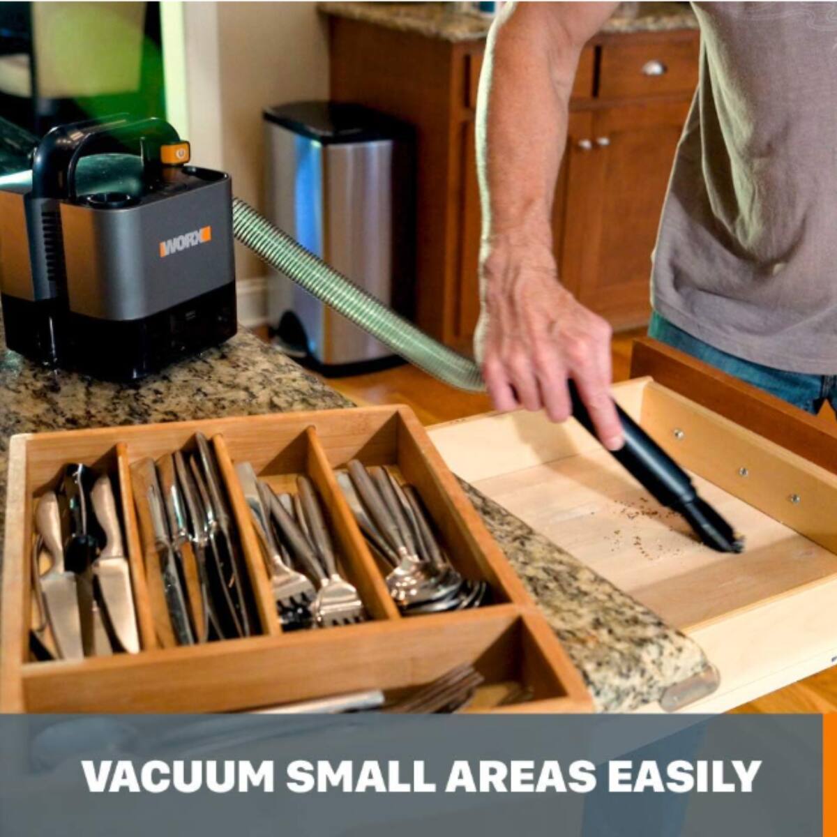 Vacuum Small Areas Easily