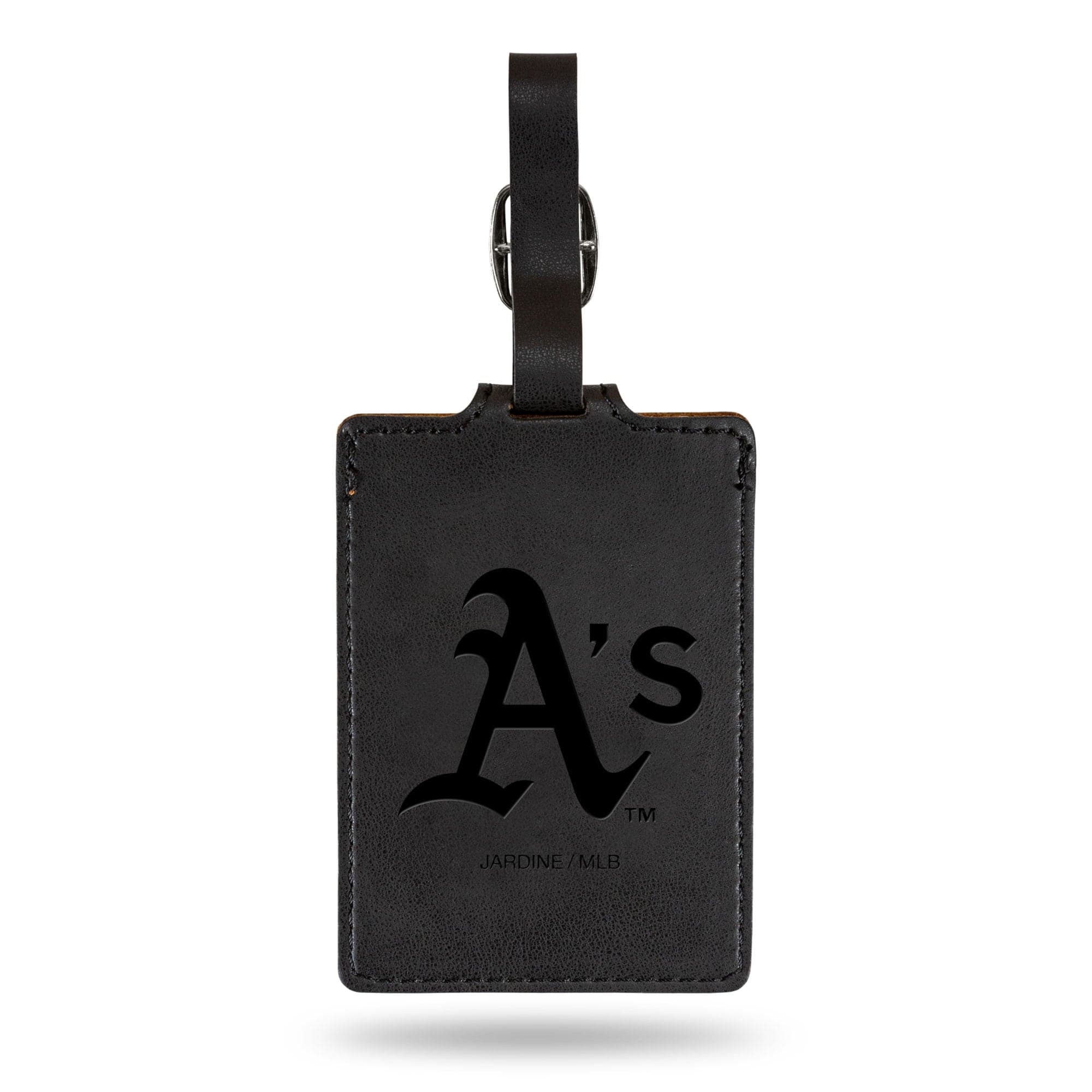 Jardine - Athletics Ultra Suede Luggage Tag - Black