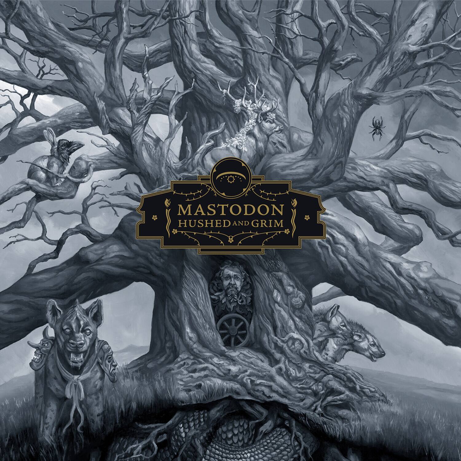 MASTODON  
HUSHED AND GRIM