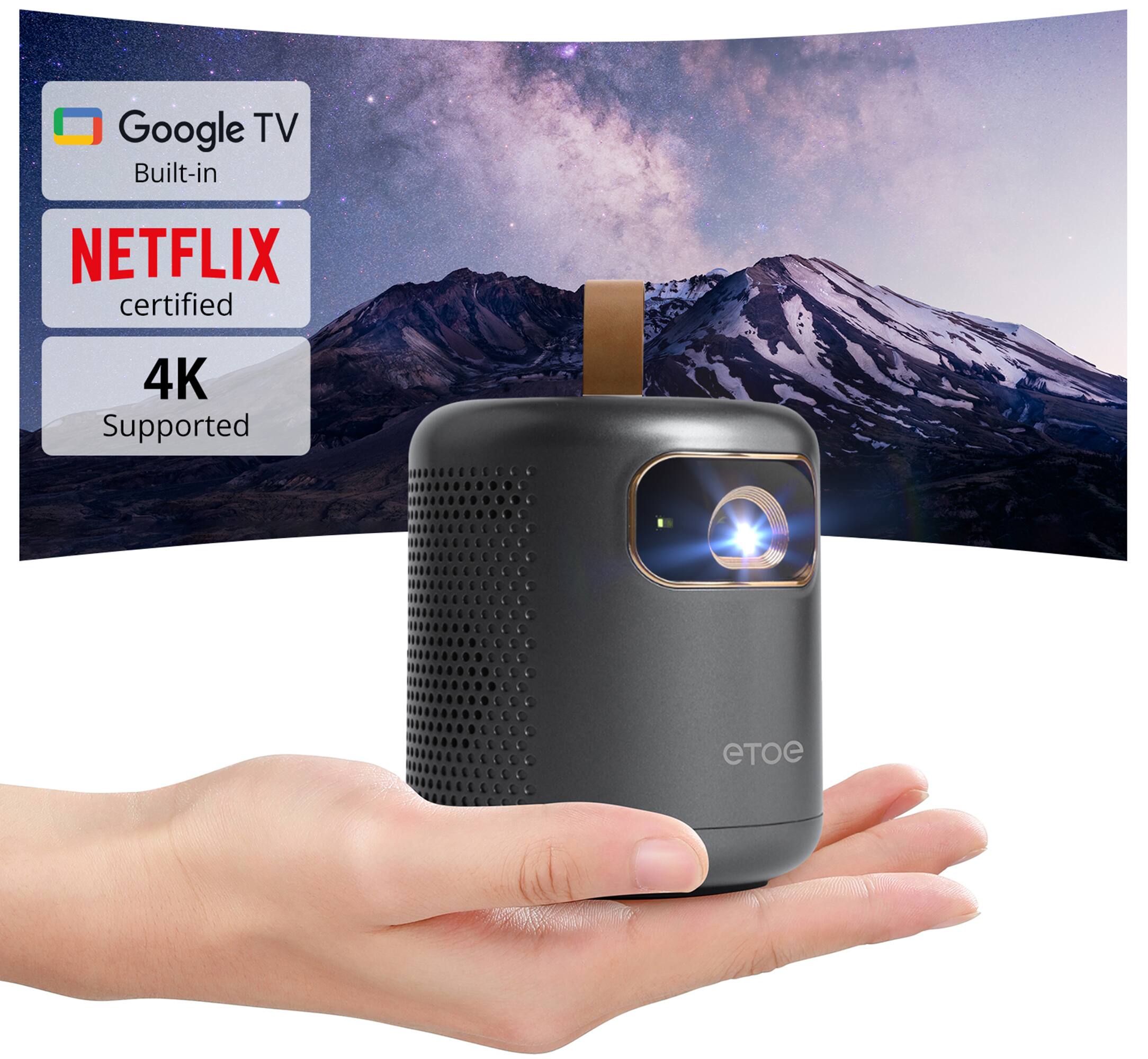 Google TV Built-in, NETFLIX certified, 4K Supported