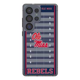 Keyscaper - NCAA - Ole Miss Rebels Field Galaxy Clear Case - S24 Ultra - Multicolor