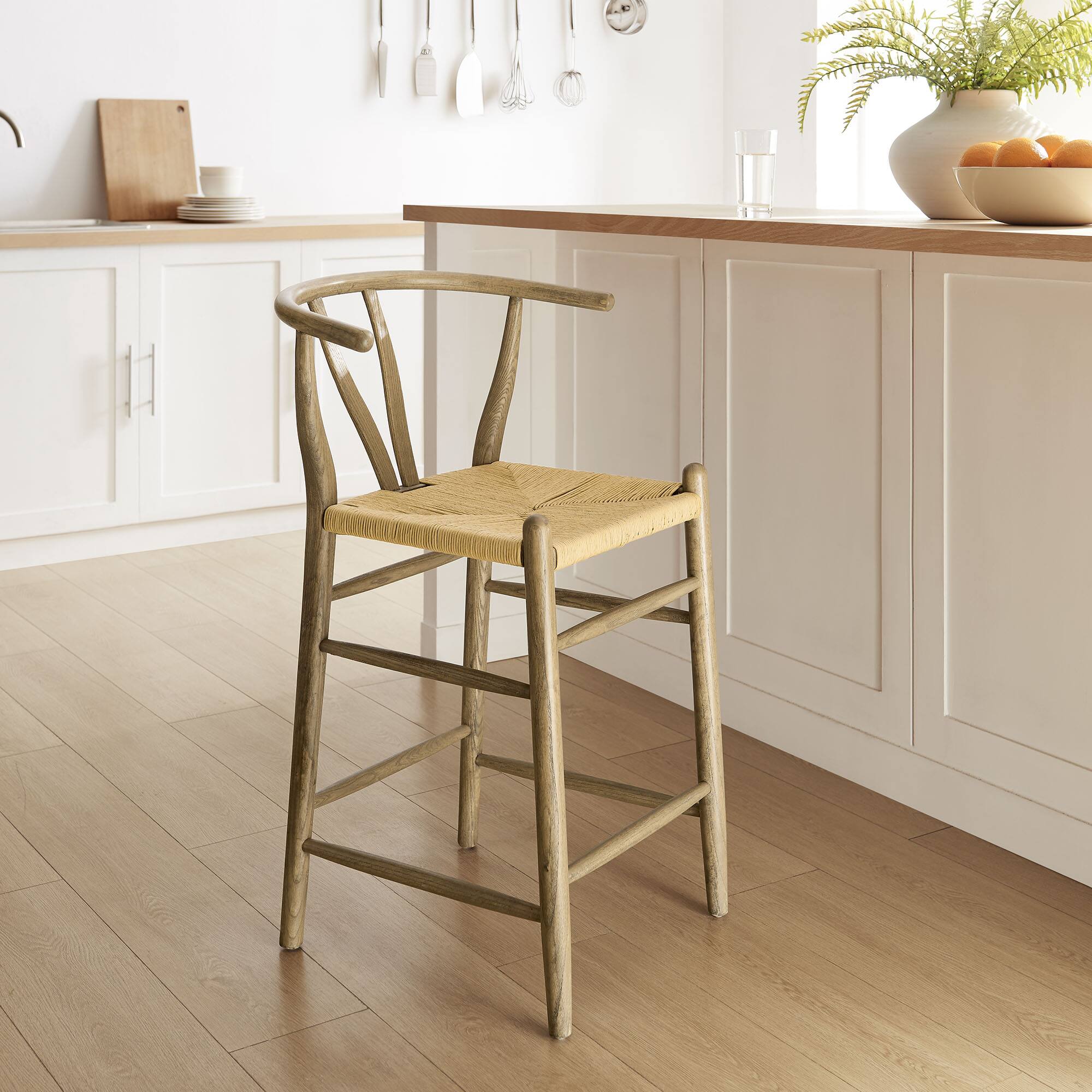 Alt View 5. Modway - Amish Wood Counter Stool by Modway - 0.