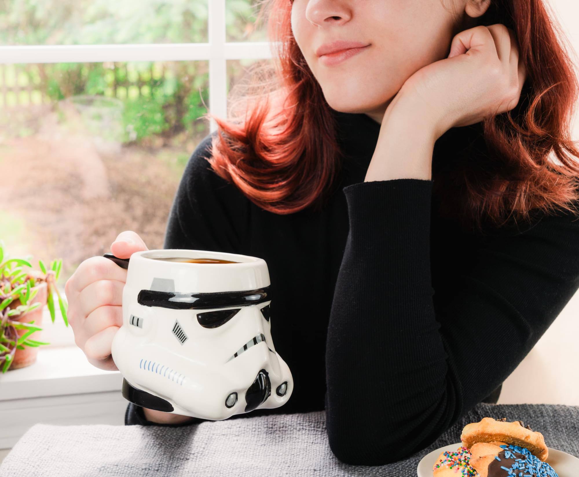 Alt View 5. Star Wars - Star Wars Stormtrooper 3D Sculpted Ceramic Mug | Holds 20 Ounces - Multi-Colored.