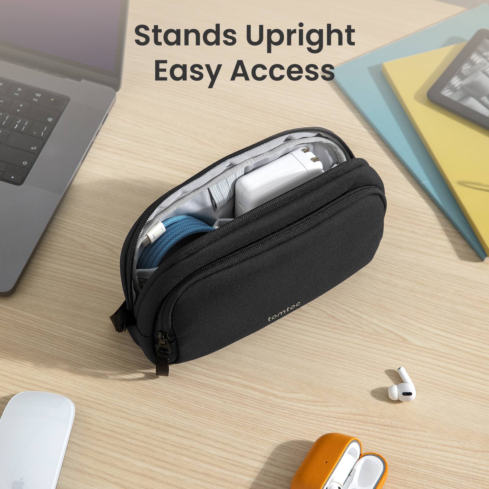 Stands Upright Easy Access