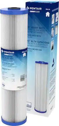 PENTAIR RS6-20 FOR YOUR NEEDS SIMPLE SOLUTIONS OMNIFILTER
20" HEAVY DUTY PLEATED POLYESTER SEDIMENT FILTER CARTRIDGE PAIRS BEST WITH F55, BF56
DISHWASHER SINK THROOM
PENTAIR OMNIFILTER 20" PLEATED HEAVY DUTY SEDIMENT POLYESTER FILTER CARTRIDGE 20" ALTA POLIESTER CAPACIDAD CARTUCHO PLEGADO DE FILTRACIÓN DE SEDIMENTOS PAIRS BF55, BF56 BEST WITH PECIFICATIONS - - 20 - at ESPECIFICACIONES 227. - pm
20" ALTA POLIESTER CAPACIDAD ARTUCHO DE PLEAGADO FILTRO DE SEDIMENTOS PARES MEJOR F55. CON RS6-20 BF56 THE 30176 4708
MARK and Reproductive EXING: Cancer Even VILL Cancery ADVERIENCIA:
Sediment Sedimento