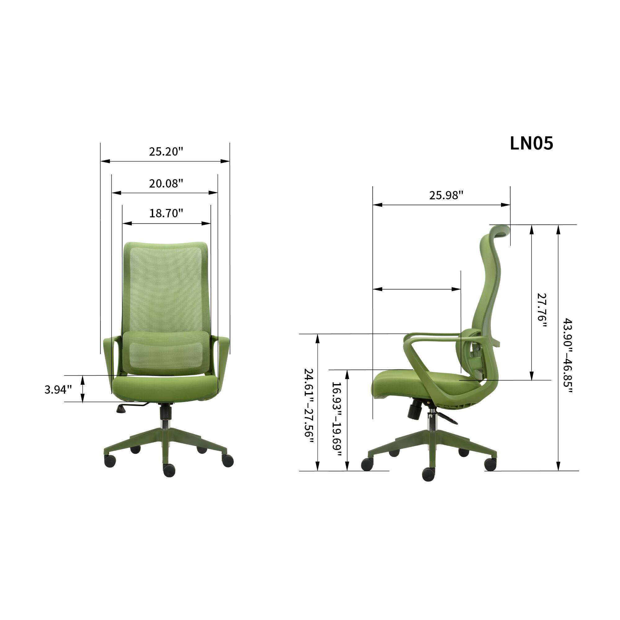 LN05

25.20"  
20.08"  
18.70"  
3.94"  
25.98"  
16.93"-19.69"  
27.76"  
43.90"-46.85"  
17.56"-19.69"  
26.27"-27.56"